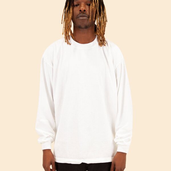 Men's Garment Dyed Long Sleeve T-Shirt Thumbnail