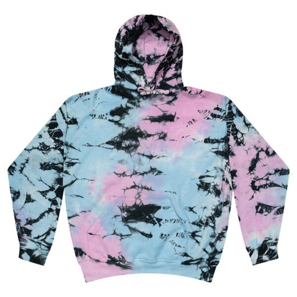 Adult Tie-Dyed Pullover Hooded Sweatshirt Thumbnail