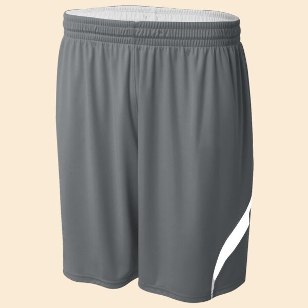 Adult Performance Double Reversible Basketball Short Thumbnail
