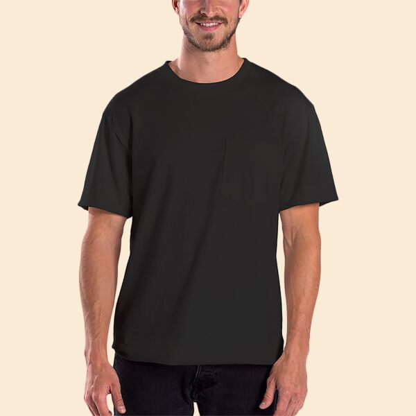 Men's USA Made Tubular Workwear Pocket T-Shirt Thumbnail