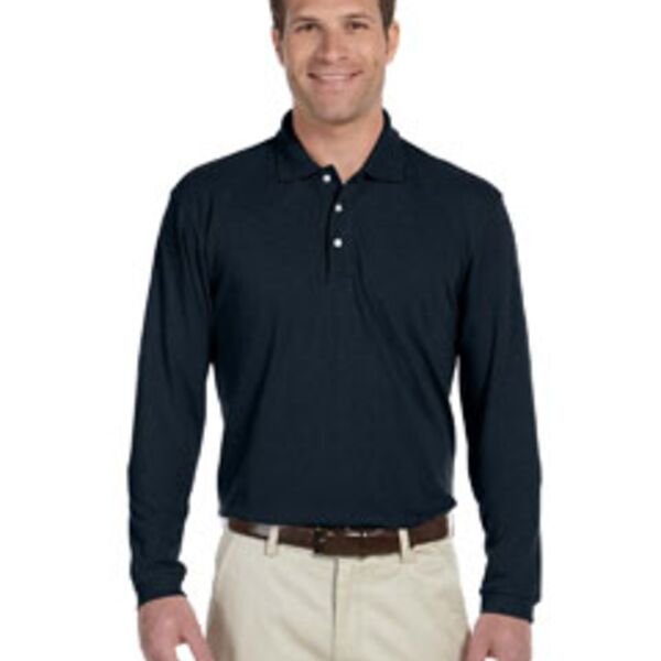 5.6 oz. Easy Blend™ Long-Sleeve Polo Thumbnail