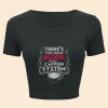 Ladies' Poly-Cotton Crop T-Shirt Thumbnail