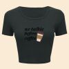 Ladies' Poly-Cotton Crop T-Shirt Thumbnail
