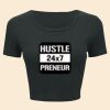 Ladies' Poly-Cotton Crop T-Shirt Thumbnail