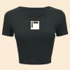 Ladies' Poly-Cotton Crop T-Shirt Thumbnail
