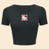 Ladies' Poly-Cotton Crop T-Shirt Thumbnail