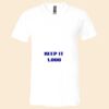 Unisex Jersey Short-Sleeve V-Neck T-Shirt Thumbnail