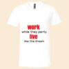 Unisex Jersey Short-Sleeve V-Neck T-Shirt Thumbnail