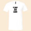 Unisex Jersey Short-Sleeve V-Neck T-Shirt Thumbnail