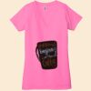 Ladies' Jersey Short-Sleeve Deep V-Neck T-Shirt Thumbnail