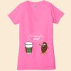 Ladies' Jersey Short-Sleeve Deep V-Neck T-Shirt Thumbnail